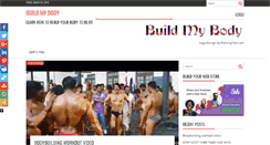 Desktop Screenshot of buildmybody.net
