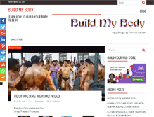 Tablet Screenshot of buildmybody.net